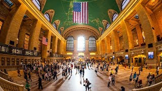 Walking Tour of Grand Central Terminal — New York City 【4K】🇺🇸 [upl. by Najram]