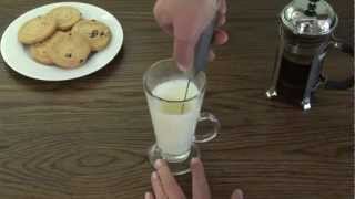 Aerolatte  The Original Steam Free Milk Frother [upl. by Aerdnahs]