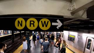 ⁴ᴷ The Busiest NYC Subway Station Times Square–42nd StreetPort Authority Bus Terminal [upl. by Ahsile882]