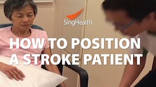 How To Position A Stroke Patient [upl. by Acinnor948]