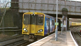 Half an Hour at 216  Birkenhead North Station 1022017  Class 507 508 terminus [upl. by Zandt965]